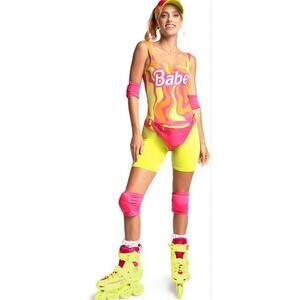 NEW with tags Womens Maibu Barbie Tipsy Elves costume, bunch of accessories inc.